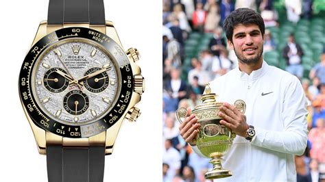 rolex alcaraz wimbledon|carlos alcaraz Wimbledon watch.